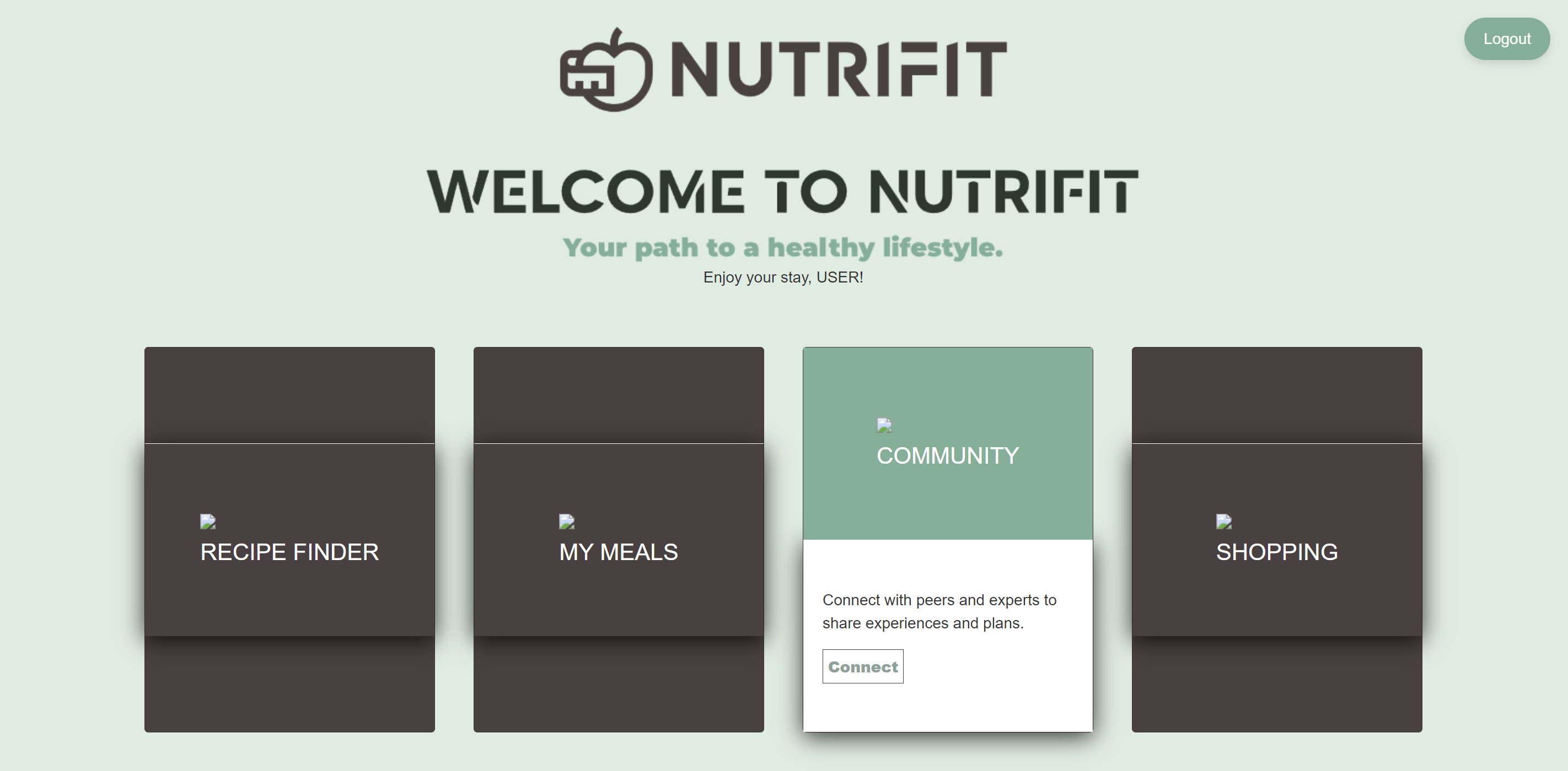 NutriFit screenshot